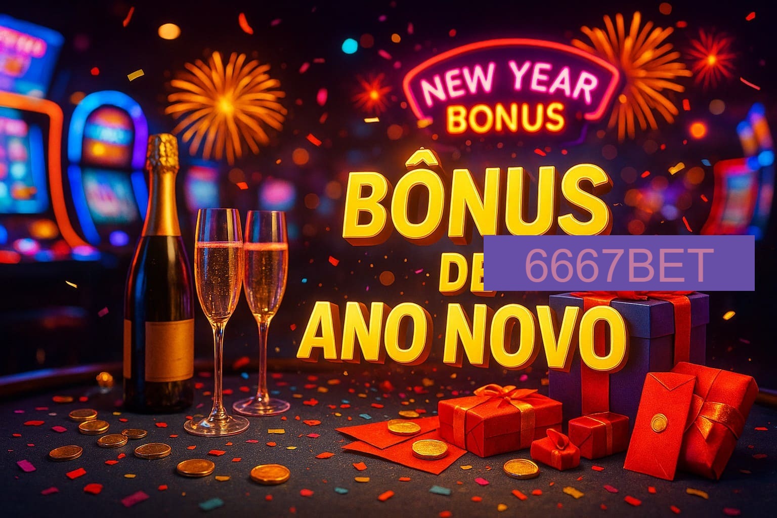 Promoções de Ano Novo no 6667BET